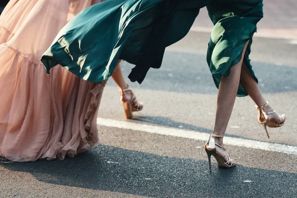 Septiembre 2018 Milán Italia Traje Calle Durante Semana Moda Milán —  Fotos de Stock