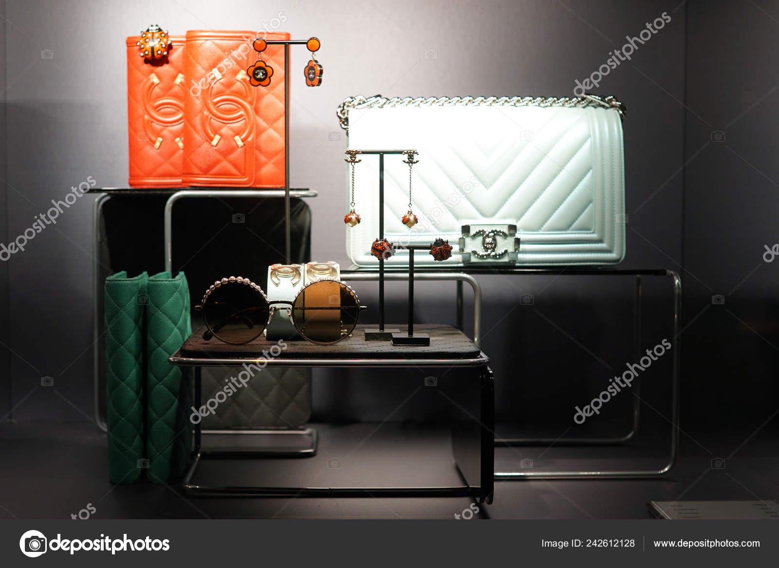 Milan Italy February 18 Chanel Luxury Products Store Milan Luxury Stock Editorial Photo C Agcreativelab