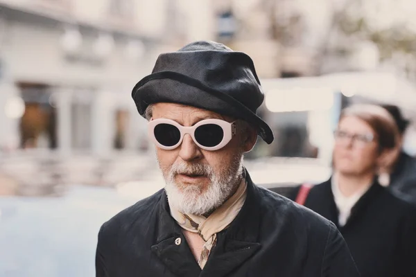 Setembro 2018 Paris França Roupa Rua Durante Paris Fashion Week — Fotografia de Stock