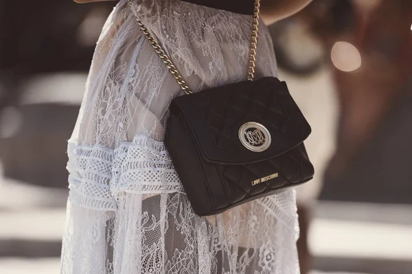 Septembre 2018 Paris France Tenue Street Style Pendant Fashion Week — Photo