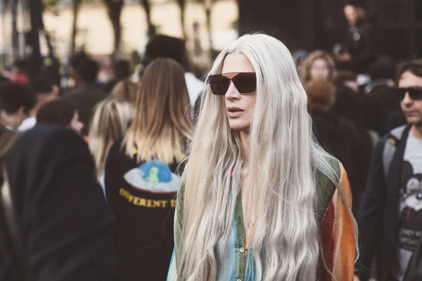 September 2018 Paris France Street Style Outfit Paris Fashion Week — Stock Photo, Image