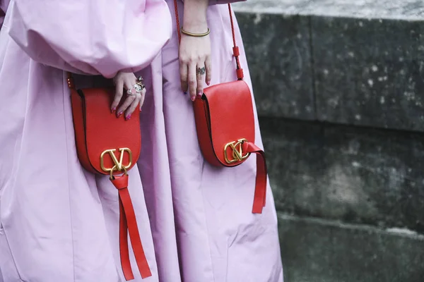 Paris France March 2019 Street Style Outfit Ami Suzuki Aya — Stok fotoğraf