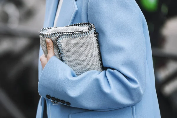 Paris França Março 2019 Aparição Rua Durante Paris Fashion Week — Fotografia de Stock