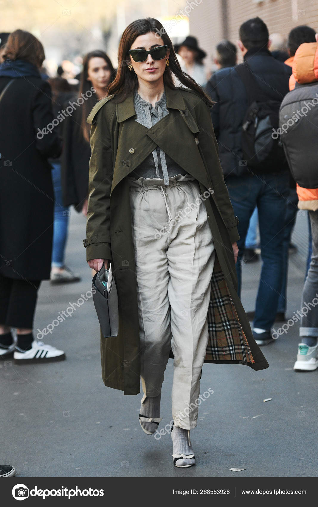 burberry trench style