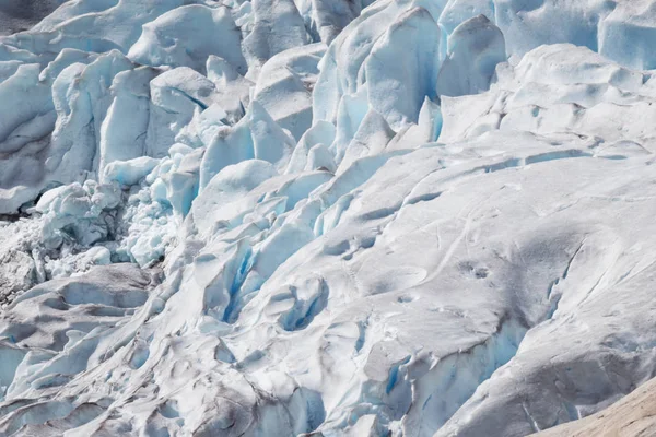 Detail Nigardsbreen Seen Path Glacier — Stock fotografie