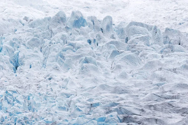 Close up of an ice field on the Briksdalsbreen