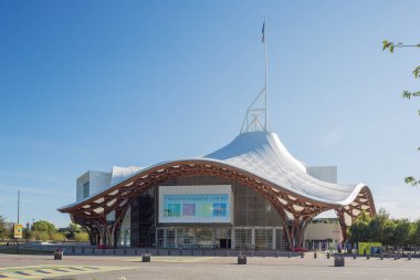 Redaksiyon: Metz, Fransa, Fransa, 26 Ağustos 2018 - Metz Centre Pompidou, görüntüleme