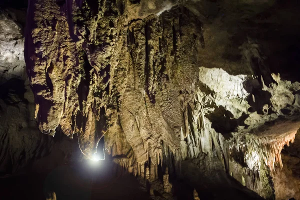 Inside the caves