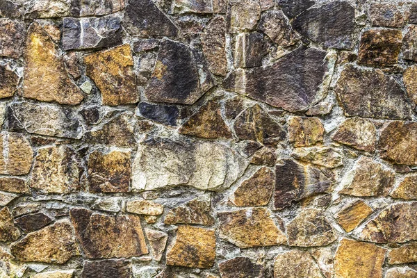 老石头墙 — 图库照片