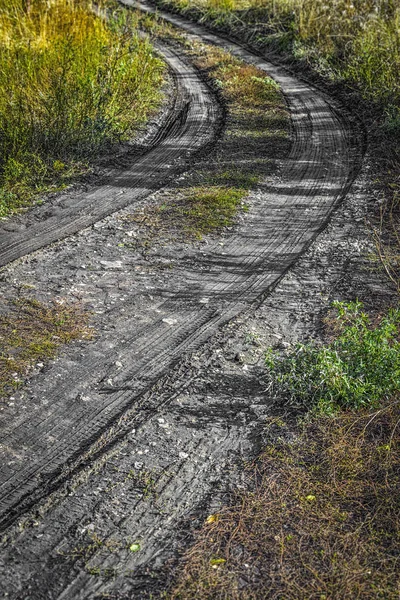 Polní cesta — Stock fotografie