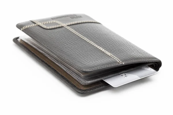 Wallet with credit cards — Stock Photo, Image