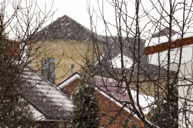 Kar yağışı Köyü