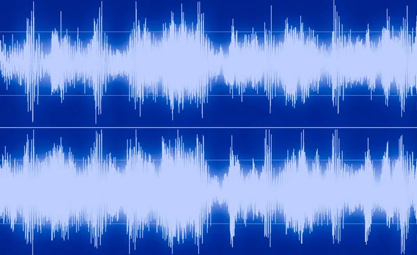 음파 모양 — 스톡 사진