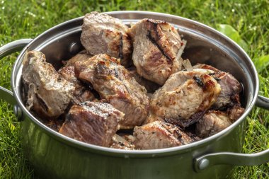 Izgara Kebap yakın çekim