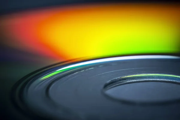 CD com iluminação de arte — Fotografia de Stock