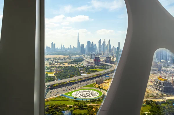 Blick vom Dubai-Rahmen — Stockfoto