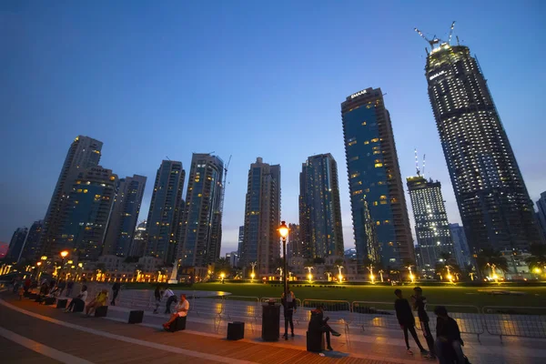 Centro de Dubai distrito — Foto de Stock