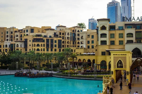 Dubai fountain — Stockfoto