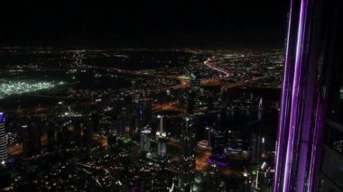 Gece en iyi görünüm Dubai