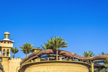 Su parkı Wild Wadi. Dubai.