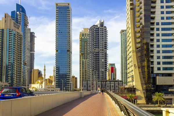 Dubai Marina Bölgesi — Stok fotoğraf