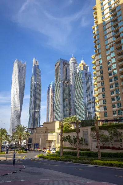 Stadtteil Dubai Marina — Stockfoto