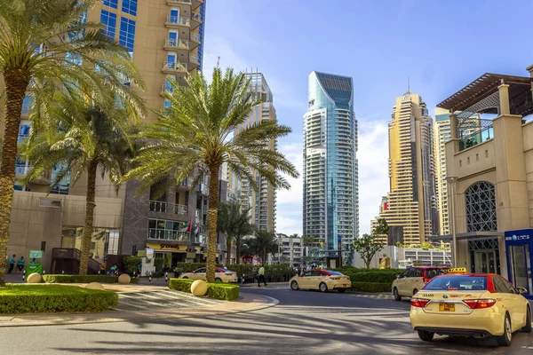 Dubai Marina district — Stock Photo, Image