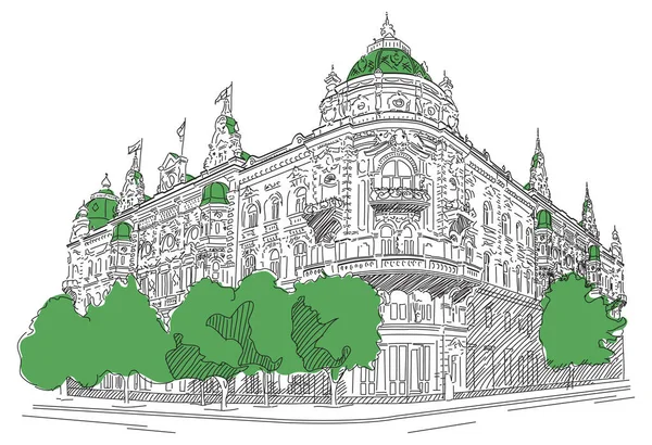 Belediye meclisi binası. Rostov-on-Don. Rusya. 