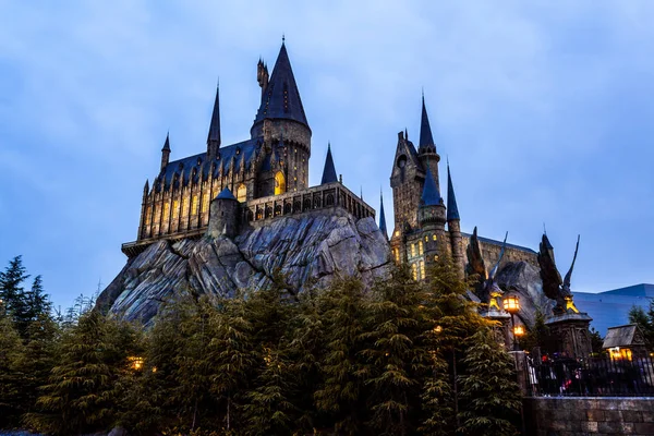 Osaka Japón Marzo 2017 Hogwarts School Harry Potter Attraction Zone Fotos De Stock