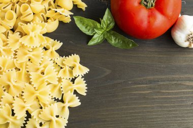 Kopya alanı ile İtalyan mutfağı