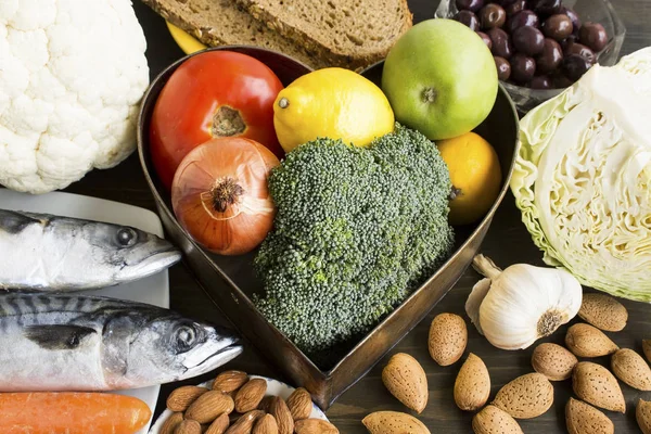 Egészséges Étel Ajánlott Cukorbetegség — Stock Fotó
