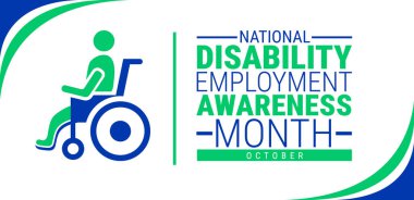 Görevle ilgili farkındalığı artırmak amacıyla, her yıl Ekim ayında Ulusal Engelli İstihdam Bilinci Ay Geometrik Şablonu, afiş, kart veya poster tasarım şablonu gözlemlenmektedir..