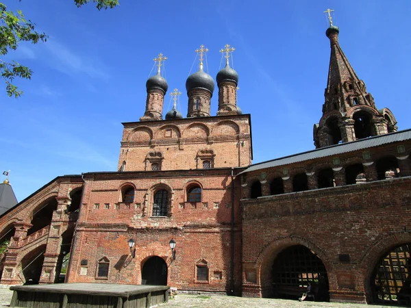 MOSCOW, RUSSIA , old red church