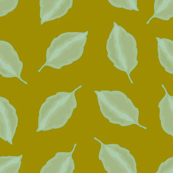 Nahtlose Muster mit Blättern, Herbst bunten Hintergrund — Stockvektor