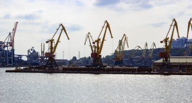 Denizden kargo bağlantı noktasına görüntülemek