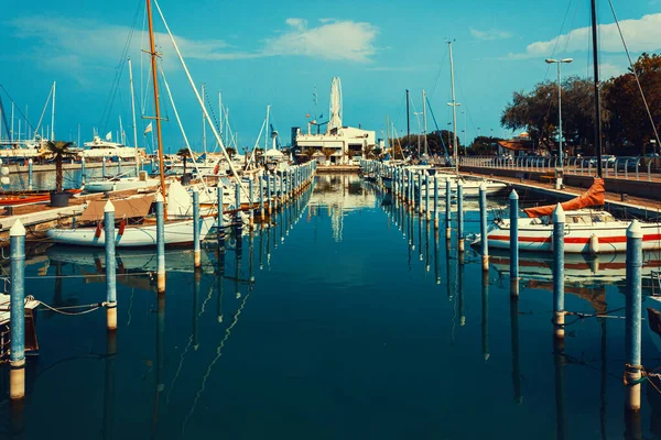 Puerto Deportivo Puerto Rimini Italia —  Fotos de Stock