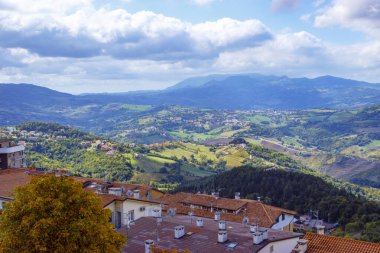 Titan Dağı 'ndan San Marino manzarası