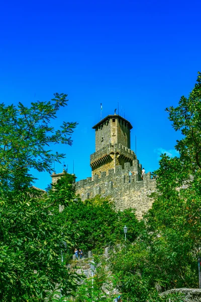 Fortaleza Pedra Antiga San Marino — Fotografia de Stock