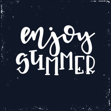 Elle çizilmiş tipografi poster. Kavramsal el yazısı ifade ev ve aile T gömlek el kaligrafi tasarım aydın. İlham verici vektör