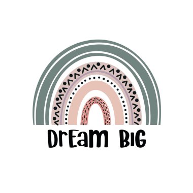 Şirin Gökkuşağı bebek vektör çizimi