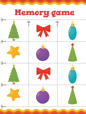  Bebekler için eğitim oyunları. Anaokulu ya da anaokulu Noel ödevi. 