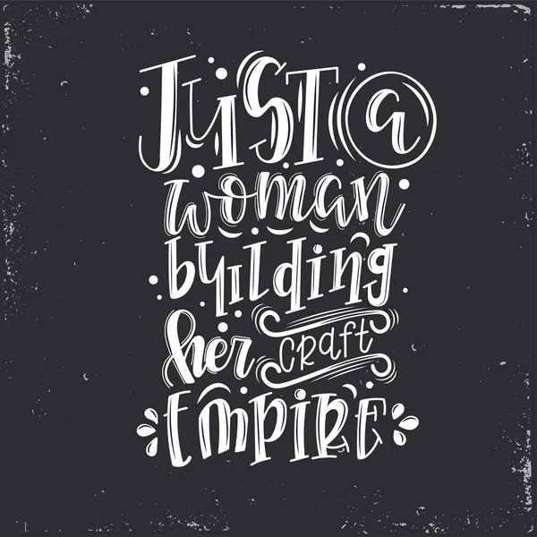 Vektör harfleri, el işi piyasası için motivasyon alıntısı. Hobisi el yapımı olan biri için komik bir alıntı..