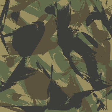 Kusursuz kamuflajsız çöl desenleri..