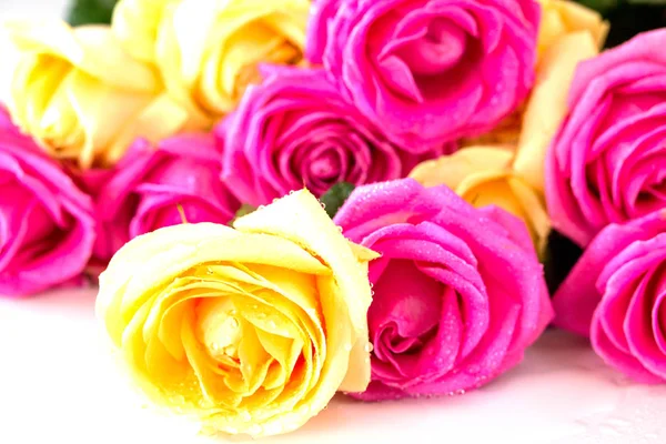 결혼식 이나 발렌타인 데이, 어머니의 날 카드입니다. 아름다운 핑크와 y — 스톡 사진