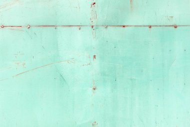 Vintage mavi paslı metal sac doku, boş yere metal arka plan