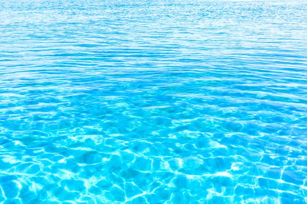 Blue Ripple Water Surface Background Light Blue Sea Ripple Background — Stock Photo, Image