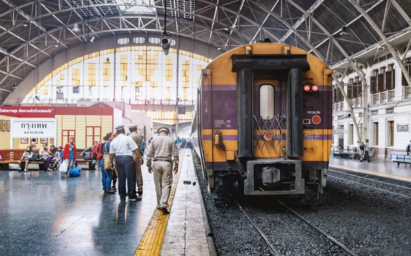 Bangkoks tågstation på 16 mars 2019 — Stockfoto