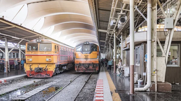 Bangkoks tågstation på 16 mars 2019 — Stockfoto