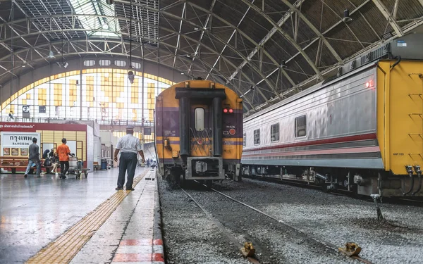 Bangkoks tågstation på 16 mars 2019 — Stockfoto