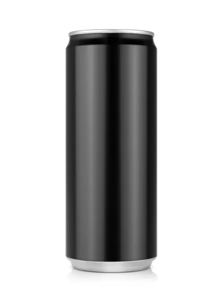 Lata de lata para bebidas diseño de producto maqueta — Foto de Stock